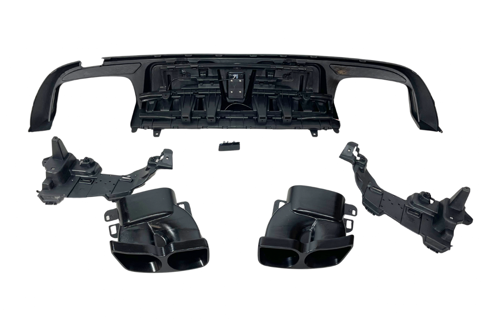 difusor-trasero-mercedes-w205-2019-4p-sw-amg-look-c43-2.png Difusor Trasero Mercedes Clase C W205 2019+ 4P / SW Look BRS