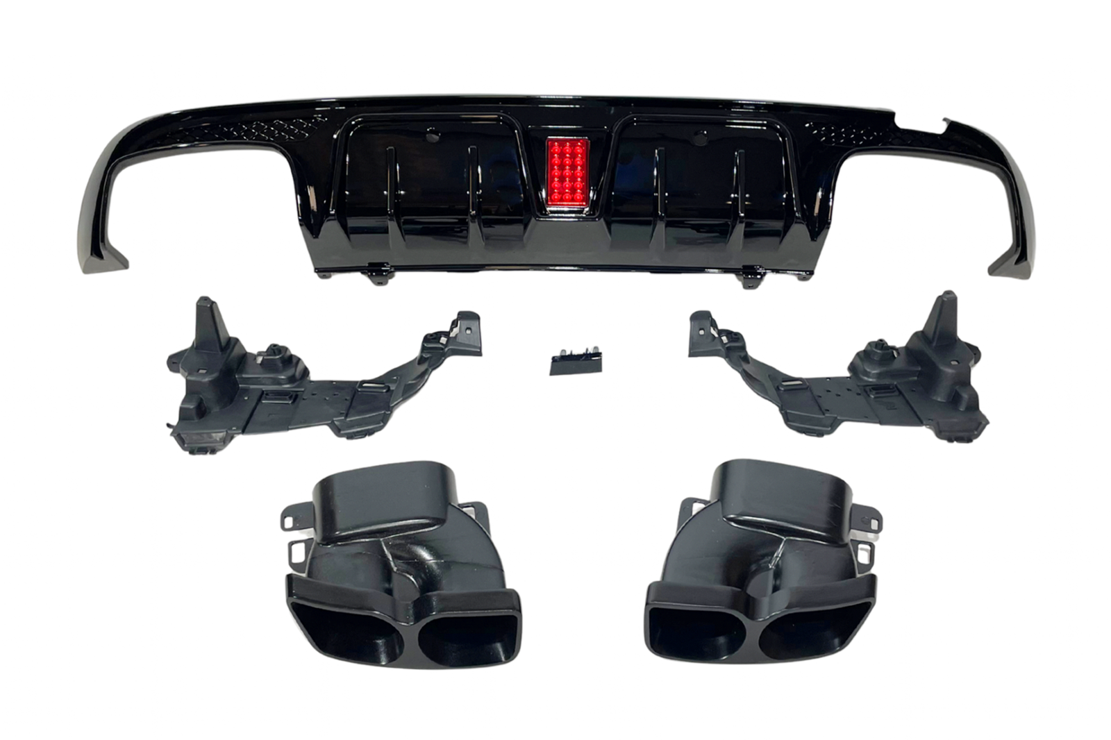 difusor-trasero-mercedes-w205-2019-4p-sw-amg-look-c43.png Difusor Trasero Mercedes Clase C W205 2019+ 4P / SW Look BRS