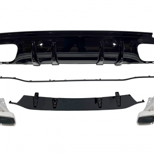 Difusor Trasero Mercedes Clase C W205 2019 4P / SW Look C63 ABS