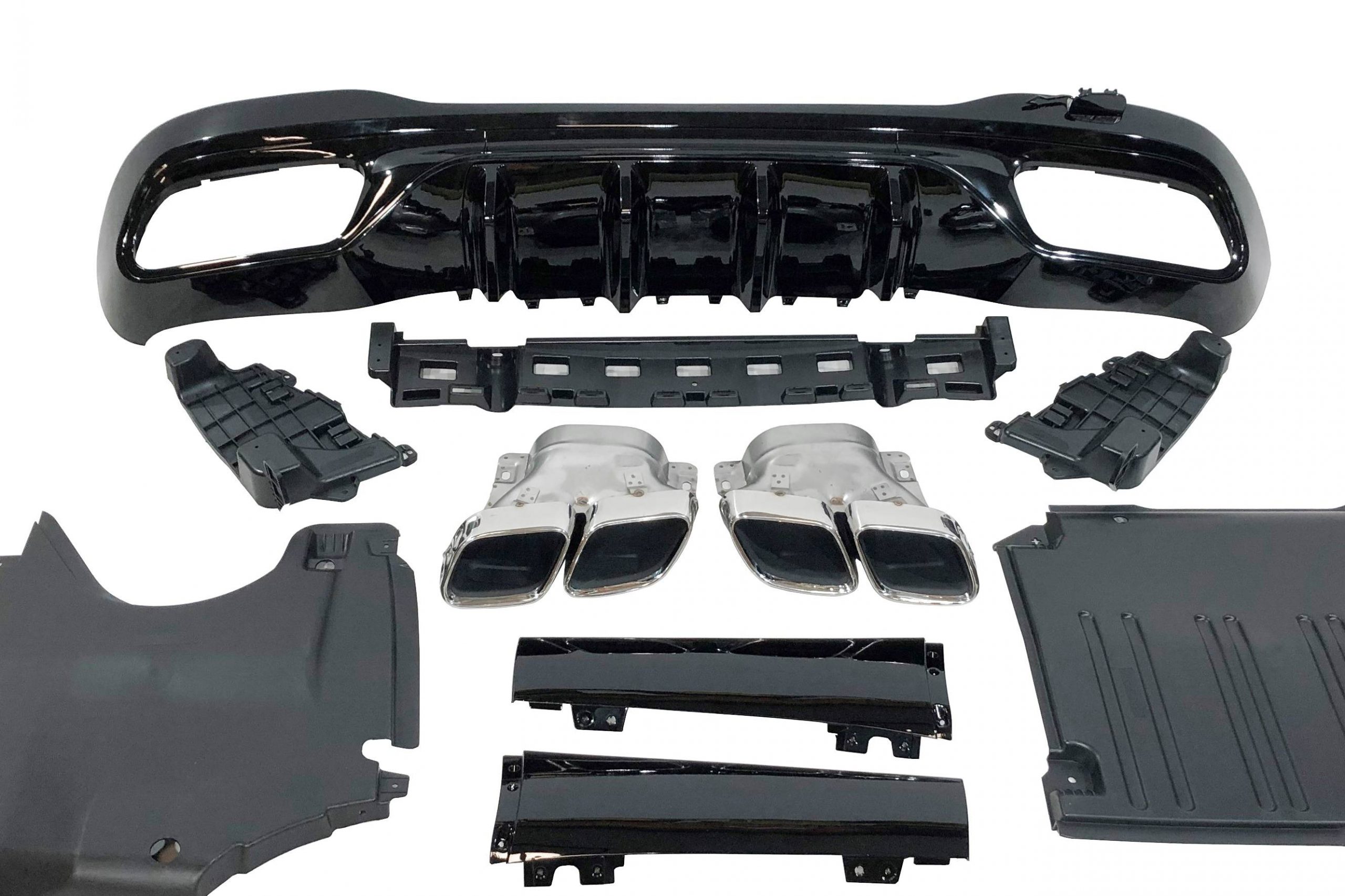 difusor-trasero-mercedes-w206-look-c63-2.jpg Difusor Trasero Mercedes Clase C W206 Sedan / SW Look C63