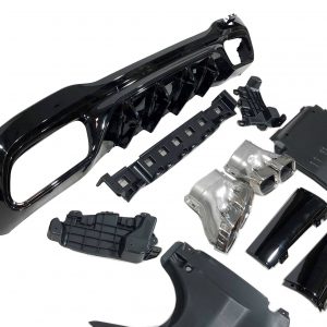 Difusor Trasero Mercedes Clase C W206 Sedan / SW Look C63