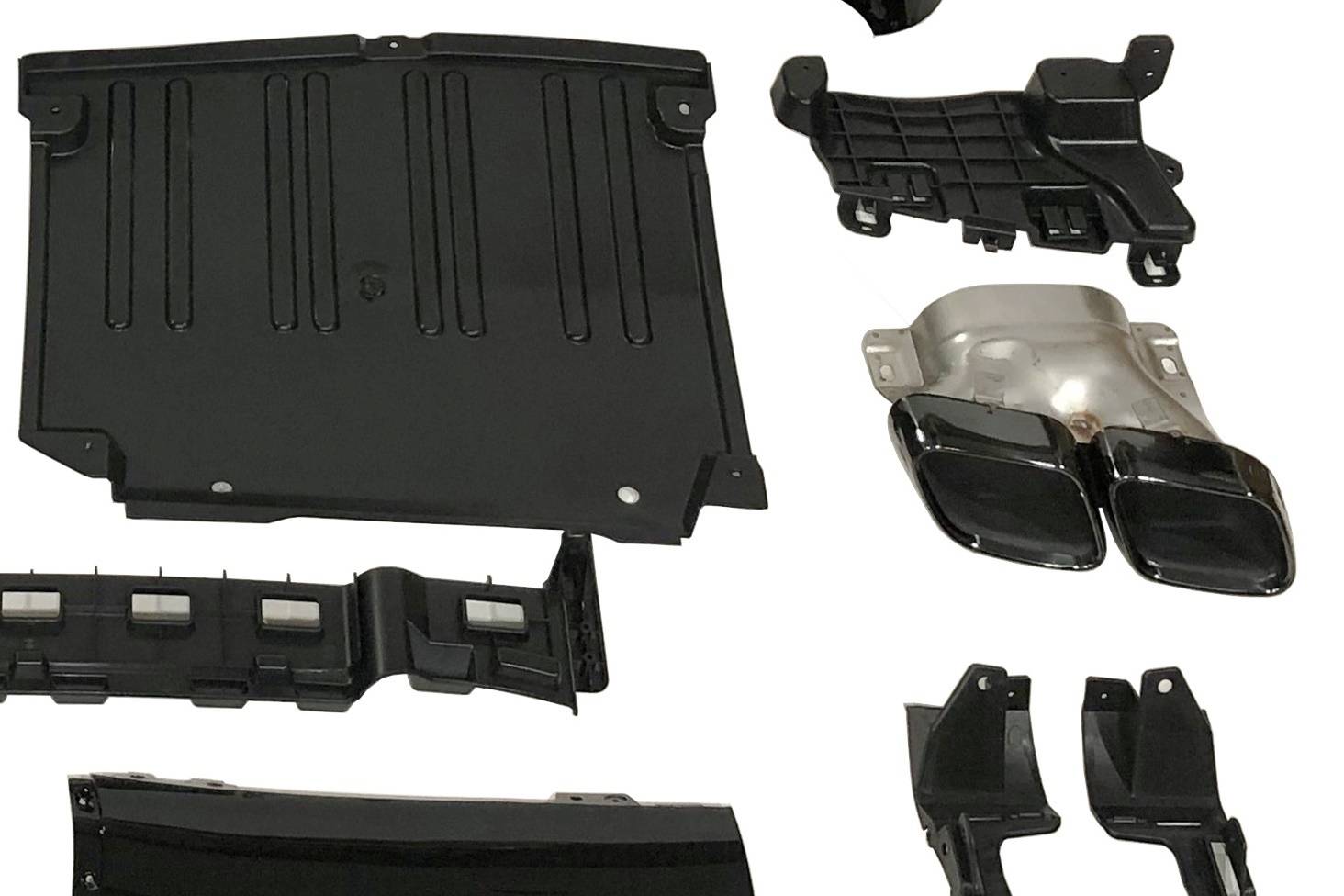 difusor-trasero-mercedes-w206-look-c63-6.jpg Difusor Trasero Mercedes Clase C W206 Sedan / SW Look C63