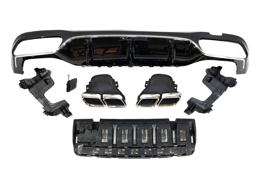 difusor-trasero-mercedes-w213-4-puertas-station-wagon-look-amg-e63-abs-3.jpg Difusor Trasero Mercedes Clase E W213 4 puertas / Station Wagon look AMG E63 ABS