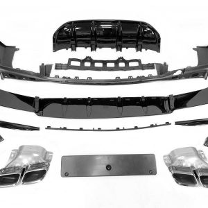 Difusor Trasero Mercedes GLC X253 GLC 2020+ look AMG GLC63