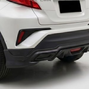 Difusor trasero Toyota C-HR 2017-2019 ABS
