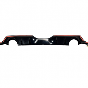 Difusor trasero Toyota Yaris 2021 Look GR 2 Salidas Simples