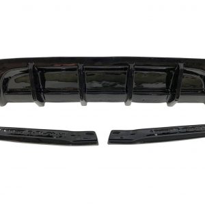 Difusor Trasero Volkswagen Arteon R MAX 2021 Negro Brillante