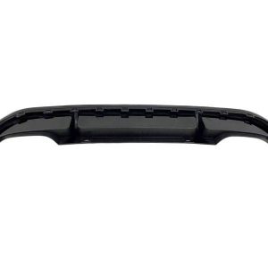 Difusor Trasero Volkswagen Golf 7 2013-2016 look R Negro Brillante