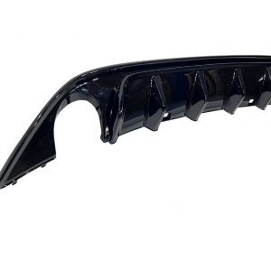 Difusor Trasero Volkswagen Golf 7 Look TCR Negro Brillante