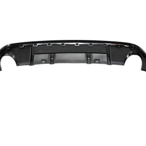 Difusor Trasero Volkswagen Golf 7 Look GTI Negro Brillante