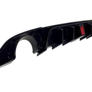 Difusor Trasero Volkswagen Golf 7.5 Negro Brillante