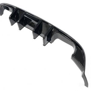 Difusor Trasero Volkswagen Golf 7.5 Negro Brillante