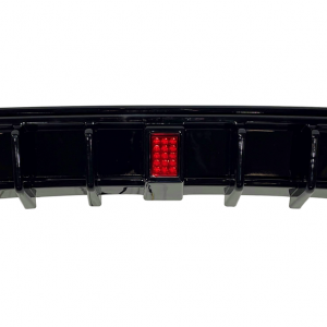 Difusor Trasero Volkswagen Golf 7.5 Negro Brillante