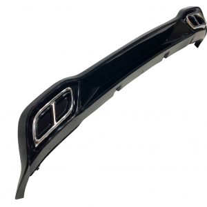 Difusor Trasero Volkswagen Golf 8 2019-2023 Negro brillante Look RLine