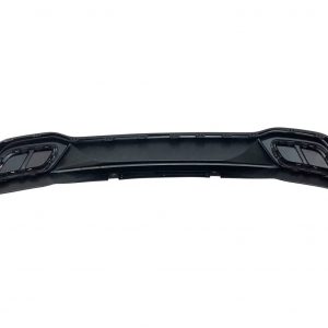 Difusor Trasero Volkswagen Golf 8 2019-2023 Negro brillante Look RLine