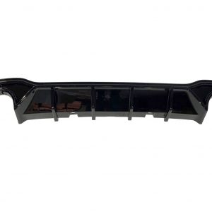 Difusor Trasero Volkswagen Golf 8 GTI Negro brillante