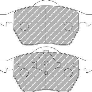 Pastillas de freno FERODO DS3000 VW Golf 4 GTI 1.8 Turbo 20V