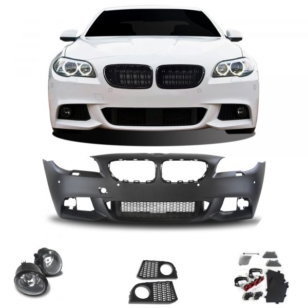 Paragolpes delantero BMW F10 M-Paket (2010-2013)+Nieblas