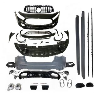 Kit De Carrocería Mercedes Clase A Sedan V177 look A45 S Grill GT Black