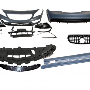 Kit De Carrocería Mercedes W117 13-16 4P / SW LCI Look AMG A45 Parrilla