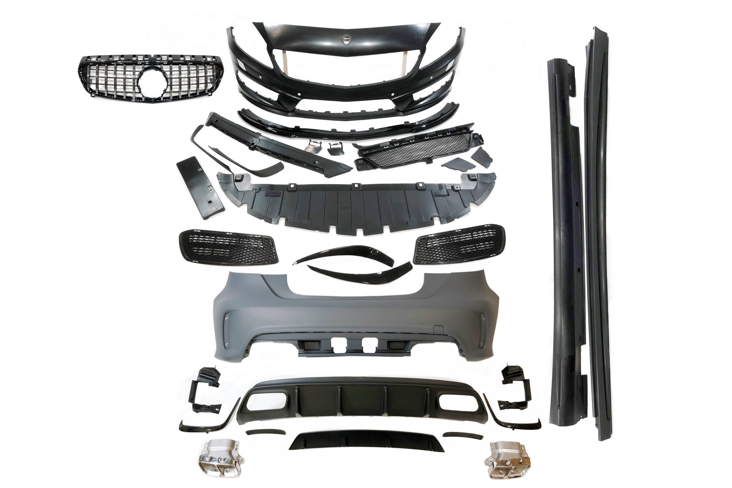 kit-carroceria-mercedes-w176-a45-2012-2015-look-amg-sensor-7.jpg Kit De Carrocería Mercedes Clase A W176 A45 2012-2015 Look AMG Sensor