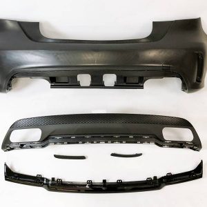 Kit De Carrocería Mercedes Clase A W176 A45 2012-2015 Look AMG Sin Sensores