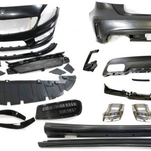 Kit De Carrocería Mercedes Clase A W176 A45 2012-2015 Look AMG Sin Sensores