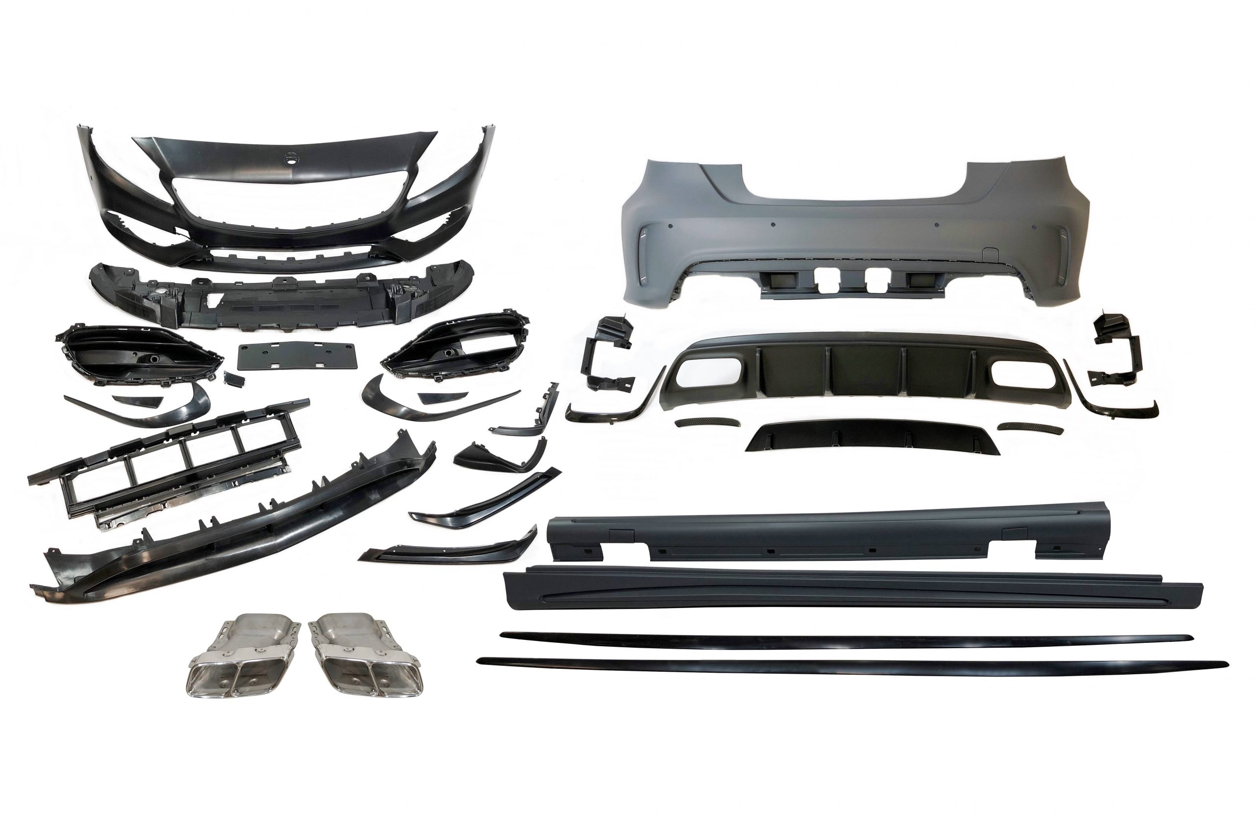 kit-carroceria-mercedes-w176-a45-2016-2017-look-amg.jpg Kit De Carrocería Mercedes Clase A W176 A45 2016-2018 Look AMG