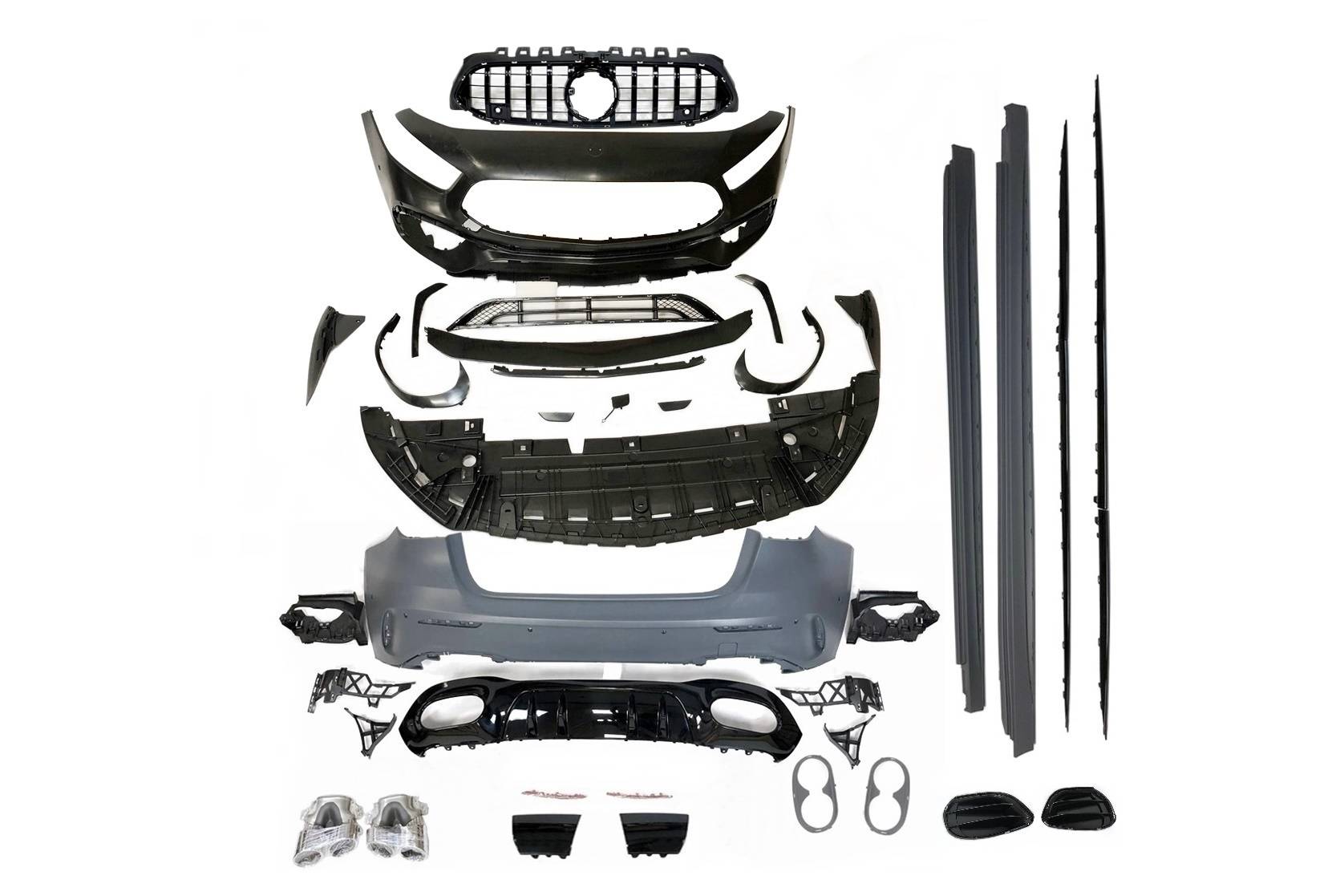 kit-carroceria-mercedes-w177-2018-2023-look-a45-s-grill-gt-black.jpg Kit De Carrocería Mercedes Clase A W177 2018-2023 look A45 S Grill GT Black