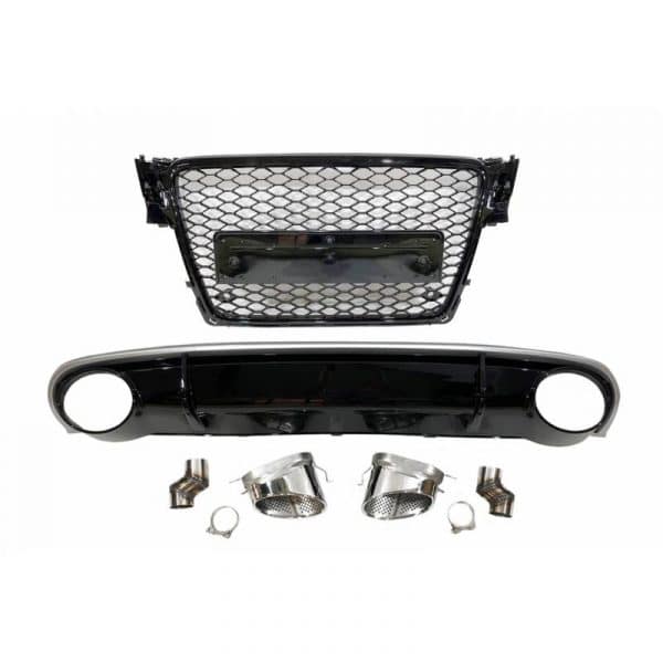 Kit De Carrocería Audi A4 B8 RS4 Look 2009-2012