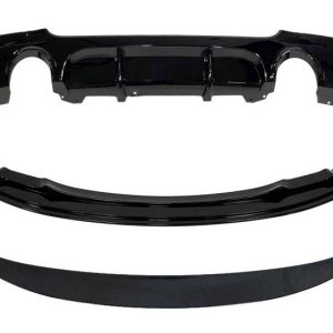 Kit De Carrocería BMW E92 2006-2009 look M Performance Negro brillante