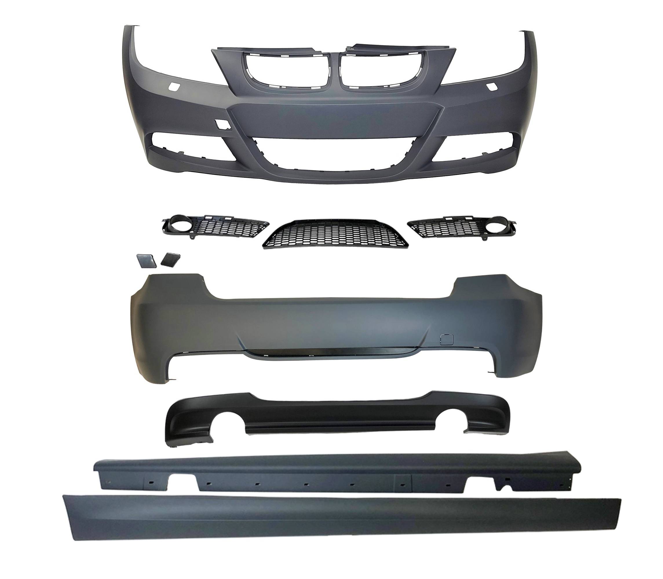 kit-de-carroceria-bmw-e90-m-tech-2-salidas-abs.jpg Kit De Carrocería BMW E90 2005-2008 Look M-Tech 2 Salidas ABS
