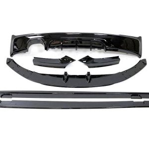 Kit De Carrocería BMW Serie 2 F22 / F23 Look M Performance Brillante Negro 1 Salida