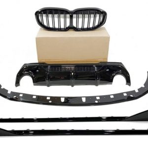 Kit De Carrocería BMW F40 Look M Performance Negro Brillante