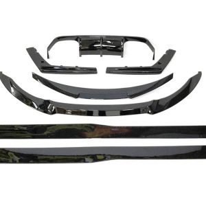 Kit De Carrocería BMW F80 Brillante Negro Look CS