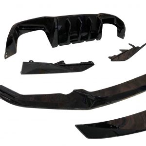 Kit De Carrocería M2 BMW F87 Look M2 CS Performance Brillante Negro