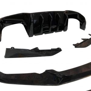 Kit De Carrocería M2 BMW F87 Look M2 CS Performance Brillante Negro