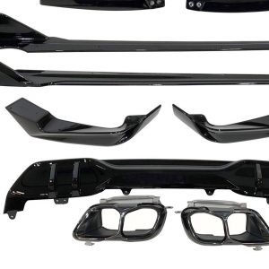 Kit De Carrocería BMW X5 G05 LCI 2023+ Look M Performance Brillante Negro