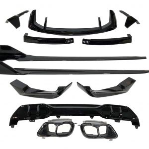 Kit De Carrocería BMW X5 G05 LCI 2023+ Look M Performance Brillante Negro