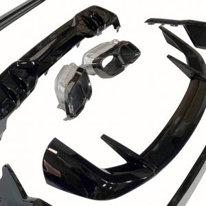 Kit De Carrocería BMW X5 G05 LCI 2023+ Look M Performance Brillante Negro