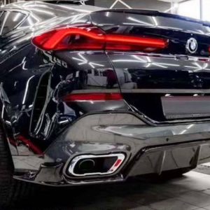 Kit De Carrocería BMW X6 G06 Look M Performance Brillante Negro