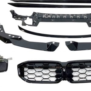 Kit De Carrocería BMW Serie 3 G20 / Serie 3 G21 LCI Look M Performance Brillante Negro