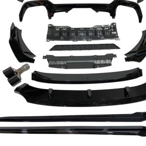 Kit De Carrocería BMW X3 G01 2018-2021 Look M Performance Brillante Negro