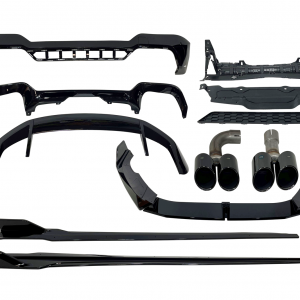 Kit De Carrocería BMW X3 G01 LCI Look M Performance Brillante Negro