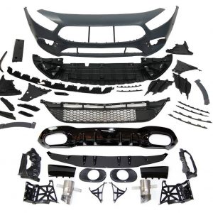 Kit De Carrocería Mercedes Clase A Sedan V177 Look AMG A35 4 Puertas