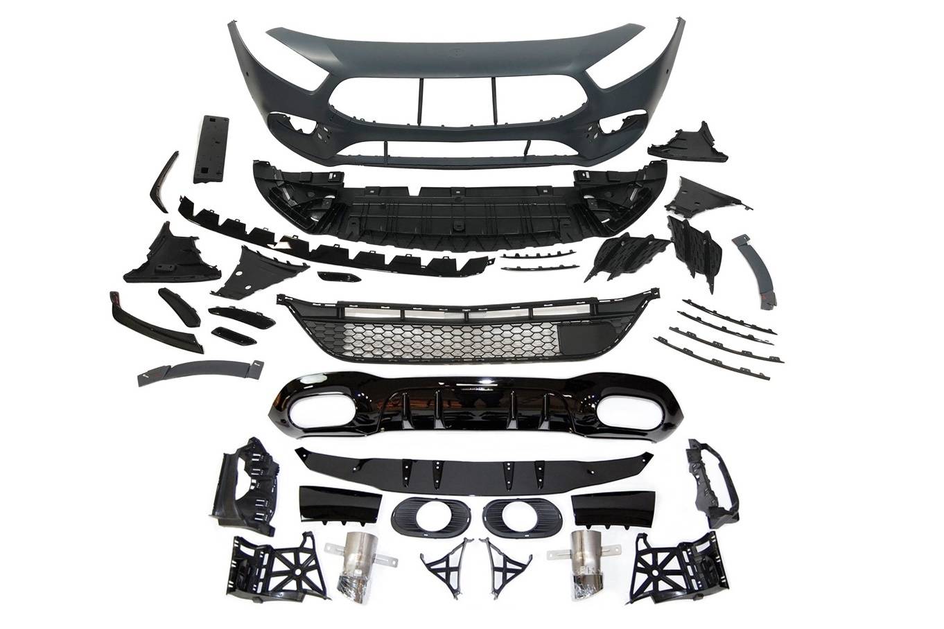 kit-de-carroceria-mercedes-v177-amg-look-a35-4-puertas.jpg Kit De Carrocería Mercedes Clase A Sedan V177 Look AMG A35 4 Puertas