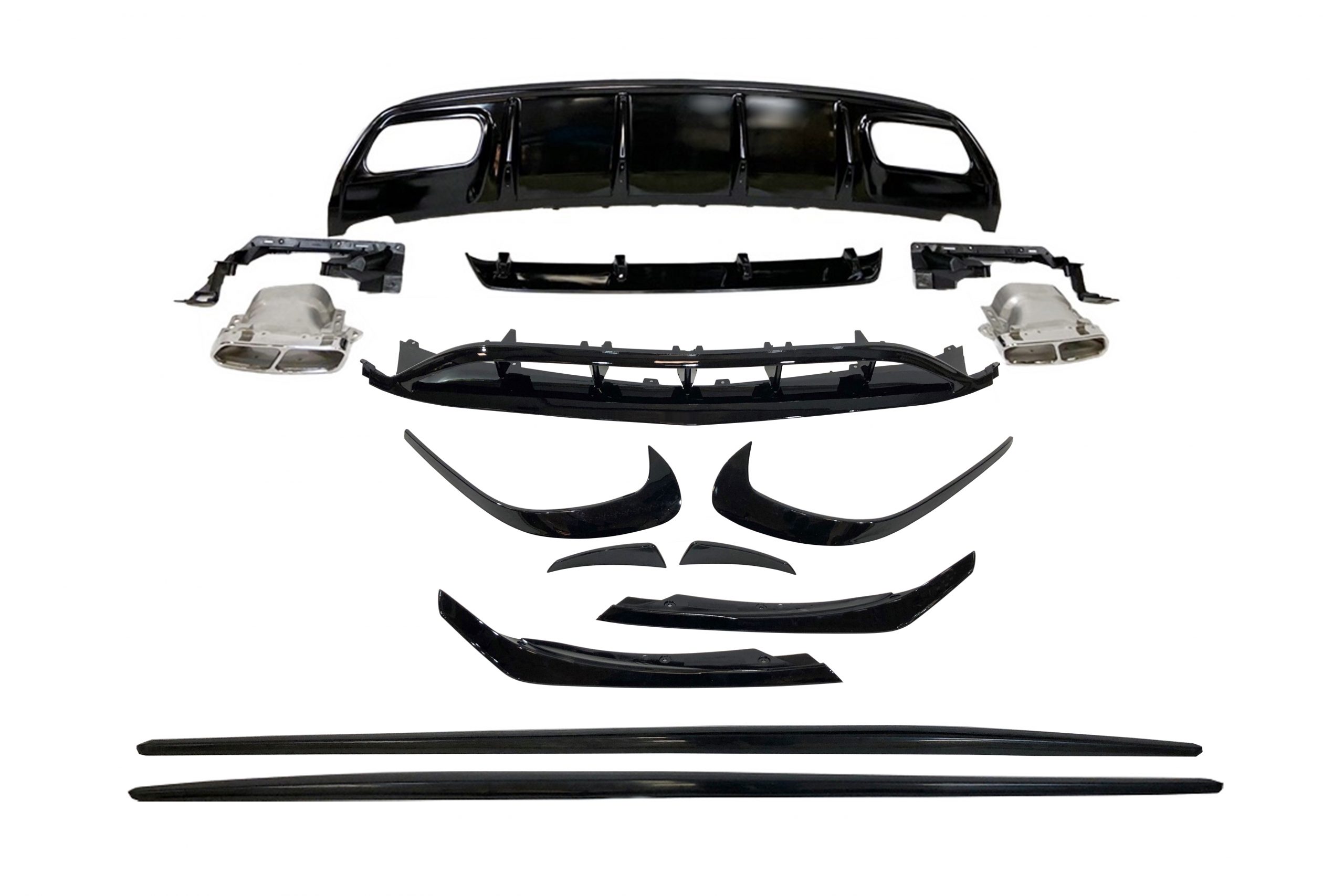 kit-de-carroceria-mercedes-w176-2016-amg.jpg Kit De Carrocería Mercedes Clase A W176 2016-2018 Look AMG A45