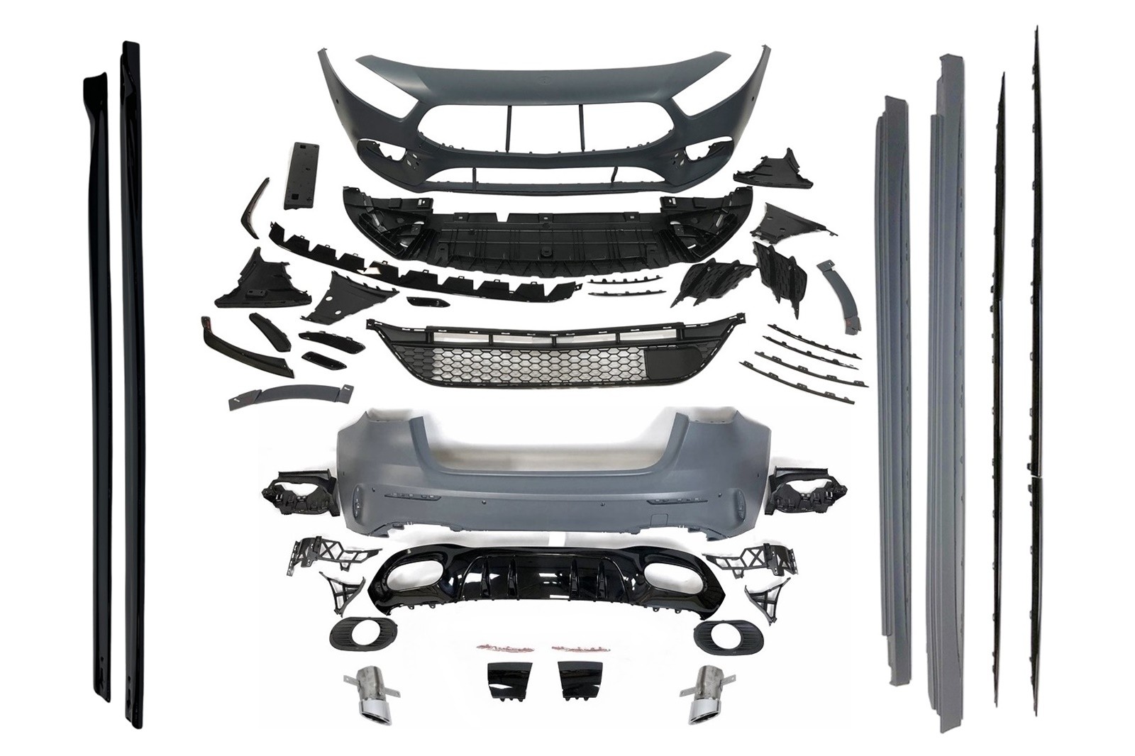 kit-de-carroceria-mercedes-w177-2018-2023-look-a35.jpg Kit De Carrocería Mercedes Clase A W177 2018-2023 Look A35