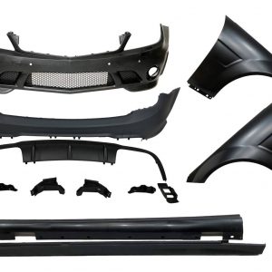 Kit De Carrocería Mercedes Clase C W204 SW Look AMG C63 07-10 ABS