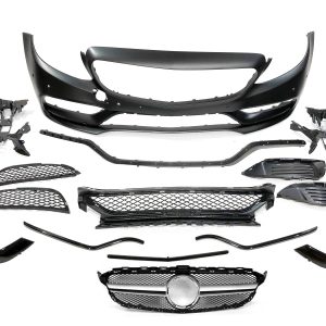 Kit De Carrocería Mercedes Clase C W205 2014-2018 2P/4P/SW Look AMG C63
